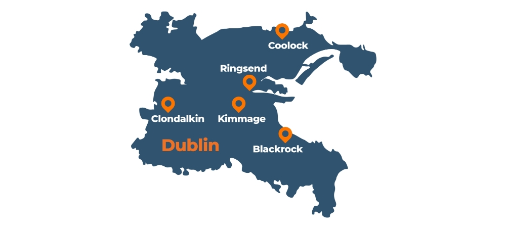 CORE Branches Map